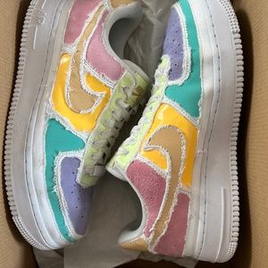 NIKE Air Force 1 Reveal pastel peel off 9.5